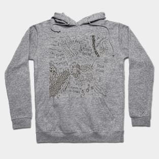 The Map of Mathematics Hoodie